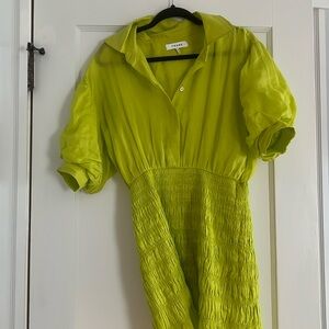 FRAME denim neon dress